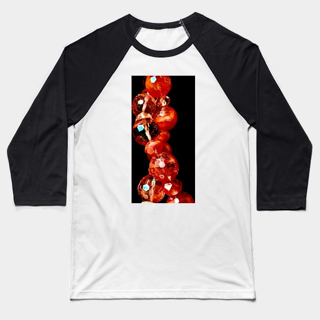 Quartz Crystal Baseball T-Shirt by baksuart